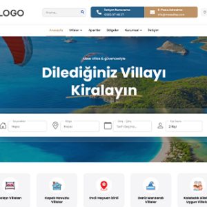 Villa Kiralama Yazılımı – Rezervasyon, Takvim ve Fiyat Yönetimi