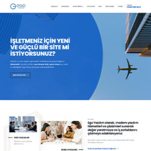 Ego Clean WordPress Teması – Çok Amaçlı, Kurumsal ve Yönetilebilir Web Altyapısı