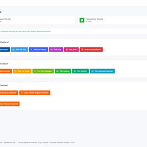 Transfer Yönetimi Yazılımı – Rezervasyon, Araç ve Operasyon Yönetimi